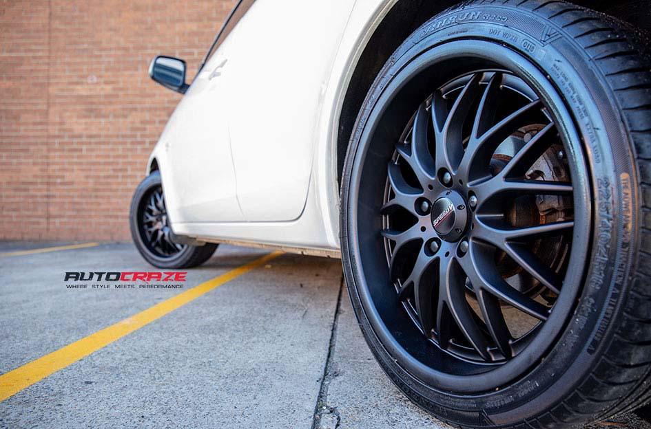 MITSUBISHI LANCER CHEETAH SPORTS BLACK SUEDE